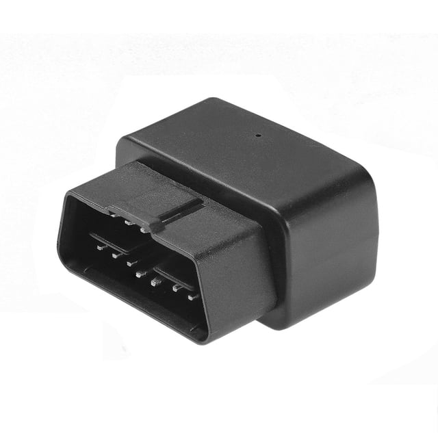 Car OBD Port GPS Tracking Device Real-time Anti-theft Alarm Mini Vehicle Locator with Geofencing Displacement/Overspeed/Vibration Alarm Function for Cars, Trucks, SUVs, and Boats