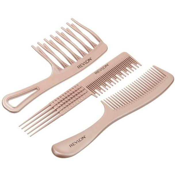 Revlon Waves MediumLong Comb Combo, Amber