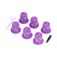 thumbnail image 3 of Purple Coffee Capsule Shell Stainless Steel Reusable Capsule Filter for Coffee Machine Accessories, 3 of 6