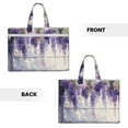 thumbnail image 2 of Pofeuu Lavender Blooms Window Print Laptop Bag Carrying - Computer Bag Laptop Case Shoulder Slim Work Travel, 2 of 8