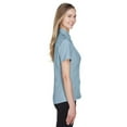 thumbnail image 3 of Harriton Ladies' Barbados Textured Camp Shirt, 3 of 3