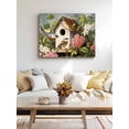 thumbnail image 4 of Vintage Birdhouse Wall Art for Living Room,Canvas Picture Wall Decor for Bathroom Bedroom,Spring Floral Birds Botanical Painting Artwork for Office Kitchen Hallway Dining Room Home Decor 12"x16", 4 of 8