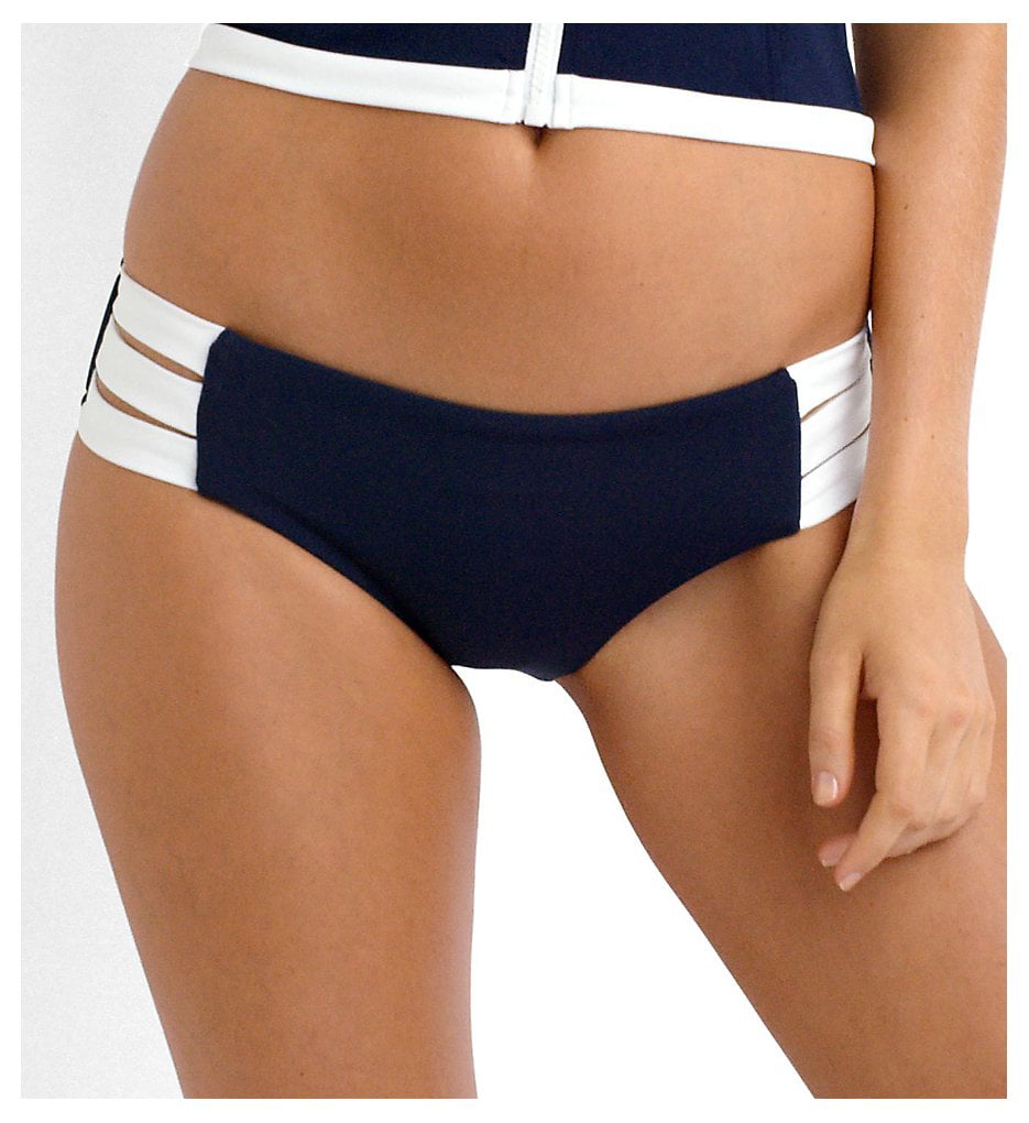 Swim Systems Womens Skipper Day Dreamer Hipster Bikini Bottom XSmall/Blue