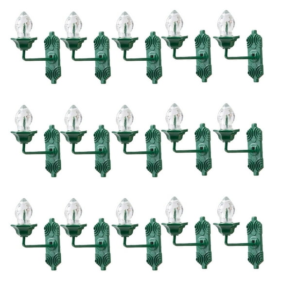 25pcs Miniature Lamp Decorations Sand Table Lamp Decors Micro-landscape Decorations