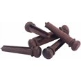 thumbnail image 2 of Clavijas de puente de guitarra de palisandro, clavijas de cuerda de guitarra acústica, piezas de repuesto de clavija de extremo de madera ranurada, 6 piezas, 2 of 5