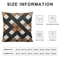 thumbnail image 5 of YINGXI Pattern - and Decorative Pillow Covers Throw Square Couch for Home Decor Sofa Living Room Bed Car 12x12in, 5 of 5