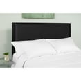 thumbnail image 4 of Full Size Upholstered Metal Panel Headboard in Black Fabric, 4 of 10
