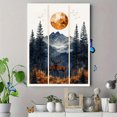thumbnail image 4 of Qisvanset 12x16 Inch Framed Canvas Wall Art Minimalist Silent Night Christmas Holiday Home Wall Decor Set, 4 of 8