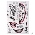 thumbnail image 5 of Waterproof Temporary Tattoo Sticker Skeleton Clown Clown Pattern Tattoo Water Transfer Human Body Art Fake Tattoo Women And Men Style 2, 5 of 5