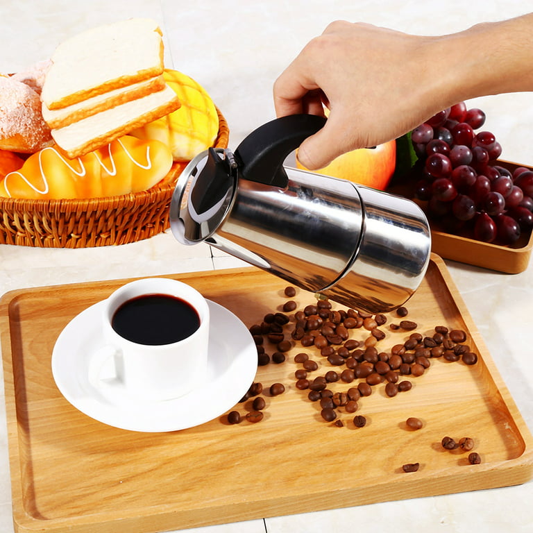 Household Moka Pot High Borosilicate Glass Hand Coffee Maker