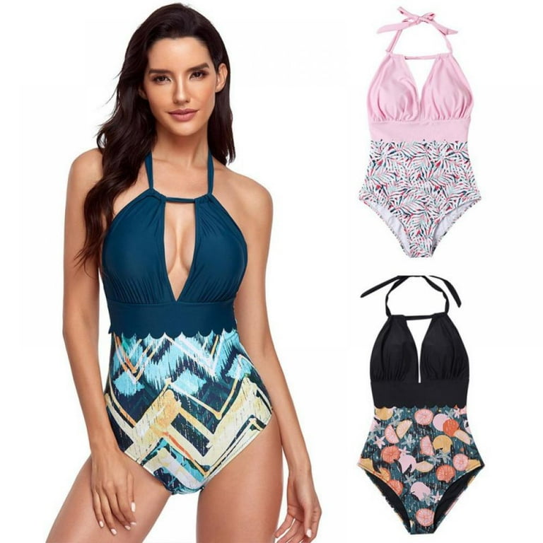 Cute one piece swimsuits for hotsell curvy figures