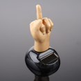 thumbnail image 3 of XYCCA Car Dashboard Solar Powered Mid Finger Shaking Toy Dancing Figure Toy Decorative Toy Figures Playsets, Learning and Education-5283, 3 of 4