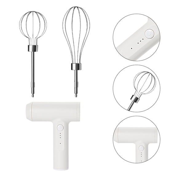 Milisten 1 Set Hand Mixer Beat Electric for Cream Frothing and Cooking
