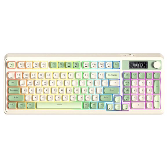 AULA S99 Pro Wireless Keyboard, Display Screen & Media Knob