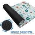 thumbnail image 6 of Long Mouse Pads for Desk,Pioneer Flower Floral Print Pattern Desk Mats on Top Of Desks, Desk Mouse Pad Extra Large with 3mm Non-Slip Base and Stitched Edge for Gaming,Office,Work,Home 31.5"x11.8", 6 of 6