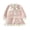 Pink, variant on Bxsruta Girls Sweater and Skirt Set Long Sleeve Button Down Outfit Casual School Party Wear