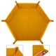 thumbnail image 4 of Bandeja hexagonal para dados Zulema Organizador de bandejas hexagonales de dados Amarillo 24,5x24,5 cm, 4 of 7