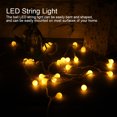 thumbnail image 1 of Cadena de luces, hermosa cadena de luces esmerilada, lámpara de cadena decorativa, luz de salida de alta intensidad, 1 of 12