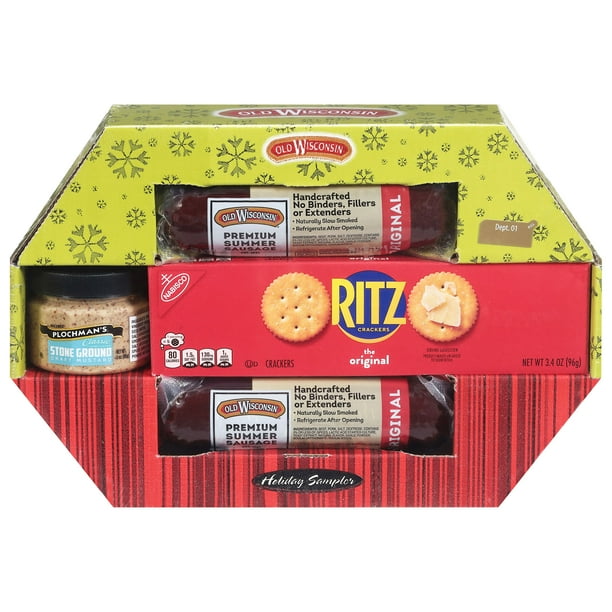 Old Wisconsin Holiday Gift Sampler for Office Snacks - Walmart