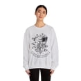 thumbnail image 4 of Daydreaming Book Lover Sweatshirt Skeleton Reading Shirt Reader Crewneck, 4 of 6