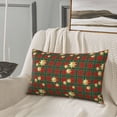 thumbnail image 6 of Fotbe Checkered With Golden Stars Pillow Cases - Envelope Closure - Luxury, Extra Soft, Cooling Pillow Covers - Wrinkle, Fade, Stain Resistant-16"x24", 6 of 8