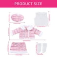 thumbnail image 5 of KUFptva Fashionable 18 Inch Doll Apparels Set Includes Cotton Elegant Dress and Stylish Coat for Home Accessory Daily Use, 5 of 7