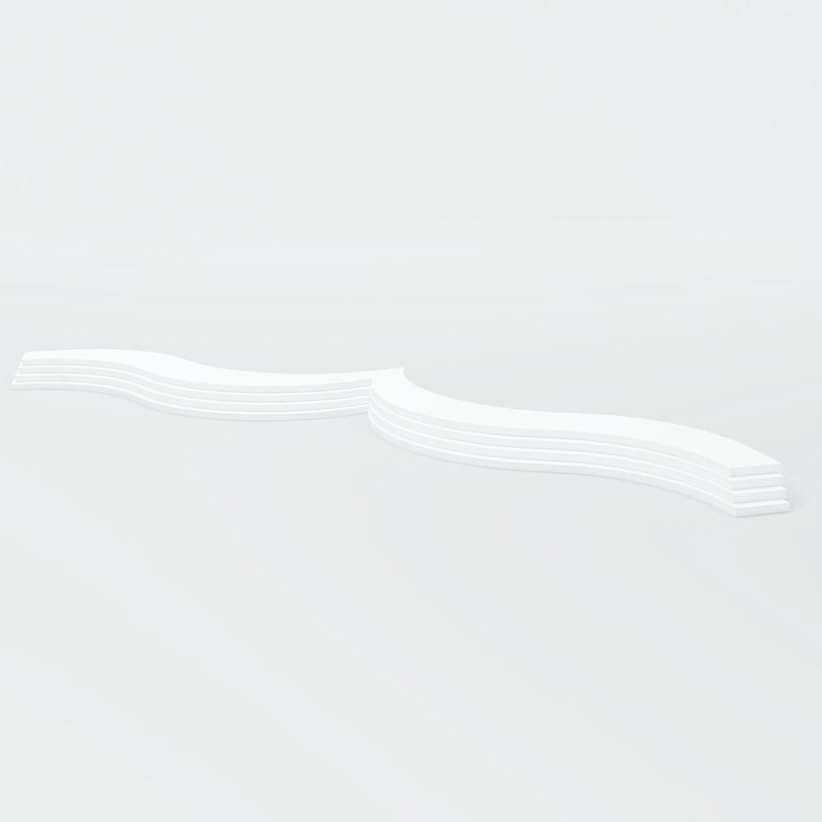 Ekena Millwork 66 5/6"W x 66 5/6"H x 3/8"T Large May Decorative Fretwork Ceiling Panels in Architectural Grade PVC