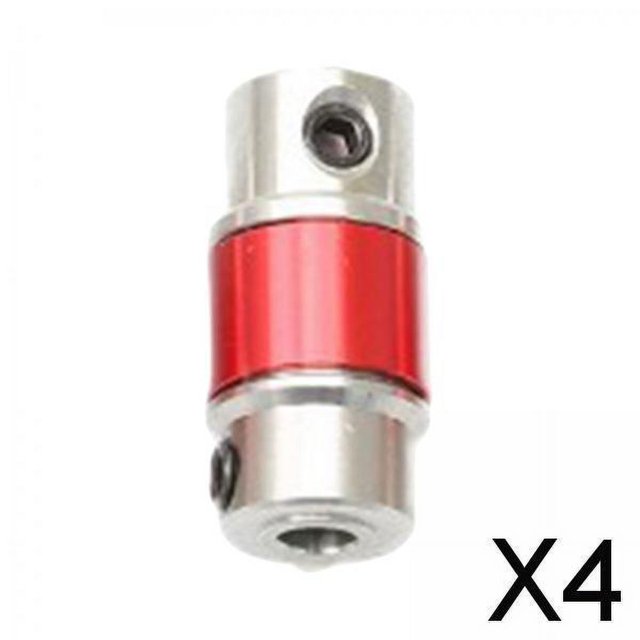 Accesorios de Montaje Baoblaze 4x Acoplamiento Universal Flexible Sin Escobillas RC metal