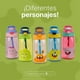 thumbnail image 2 of Botella de Agua para Niños 473ml Cebollín | Con Funda, 2 Tapas, 2 Popotes y Cepillo | Libre de BPA | B Life, 2 of 6