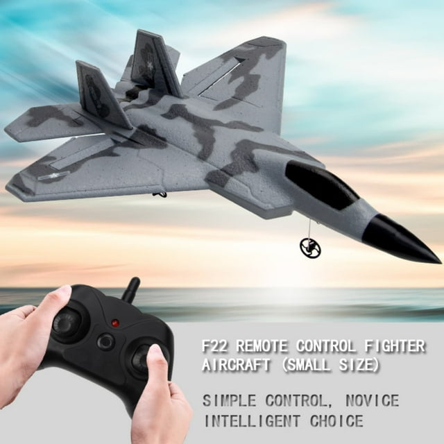 Avión planeador 2025 Mejora Planeador Avión de control remoto Truco 4 RC Planeador Avión Drone LED 2.4g la espuma