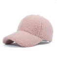 thumbnail image 1 of Minnieouse Gorra de baloncesto ajustable Otoño Invierno grueso cálido viaje nieve esquí ciclismo patinaje térmico moda sombrero hombre mujer Sombreros gris rosa Minnieouse AP013213-05, 1 of 6