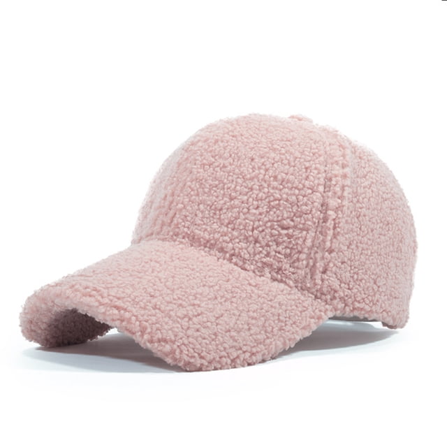 Minnieouse Gorra de baloncesto ajustable Otoño Invierno grueso cálido viaje nieve esquí ciclismo patinaje térmico moda sombrero hombre mujer Sombreros gris rosa Minnieouse AP013213-05