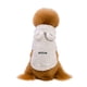 thumbnail image 1 of EeaseMX Ropa para perro, otoño e invierno, nueva, con orejas de oso, color liso, con capucha y forro polar grueso (gris, M), 1 of 8