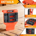 thumbnail image 3 of MELOTOUGH Tool Holder for Belt, Tape Measure Holder Drill Catcher Belt Clips,Tape Measure Holder, 3 of 7
