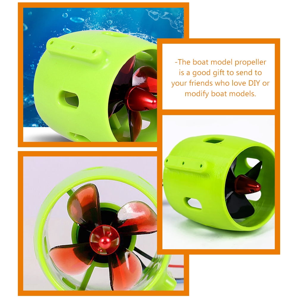 ADDHAT RC Boat Underwater Propeller with High-Efficiency Brushless Motor for and Reverse