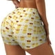thumbnail image 1 of Fotbe Cute Yellow Duck Shorts Sin Costuras – Shorts Deportivos de Cintura Alta para Mujer, Elásticos para Gimnasio, Yoga, Running o Ciclismo-Large, 1 of 8