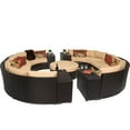 thumbnail image 1 of TKC Barbados 11 Piece Outdoor Wicker Sofa Set in Sesame, 1 of 3