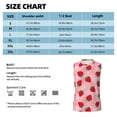 thumbnail image 5 of Goofa Strawberry Printed Men's Sleeveless T-Shirt - Athletic Gym Workout Tank Top for Men - Moisture-Wicking, UPF 30+ Quick-Dry Muscle Tee-XX-Large, 5 of 8