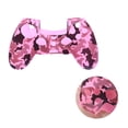 thumbnail image 3 of Étui de Protection en Caoutchouc Silicone avec Prise pour Manette PlayStation 4 (Camouflage Rose), 3 of 7