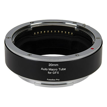 Fotodiox Pro Automatic Macro Extension Tube, 20mm Section - for Fujifilm Fuji G-Mount GFX Mirrorless Cameras for Extreme Close-up