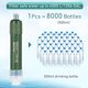 thumbnail image 4 of Juego de pajita de filtro para exteriores, purificador de agua de fibra de carbono para acampada, suministros de supervivencia o emergencia, 4 of 5