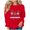 Red, variant on MaFYtyTPR Christmas Tops Christmas Fashion Women's Casual Long Sleeve Printed Ladies Sweatshirts Tops