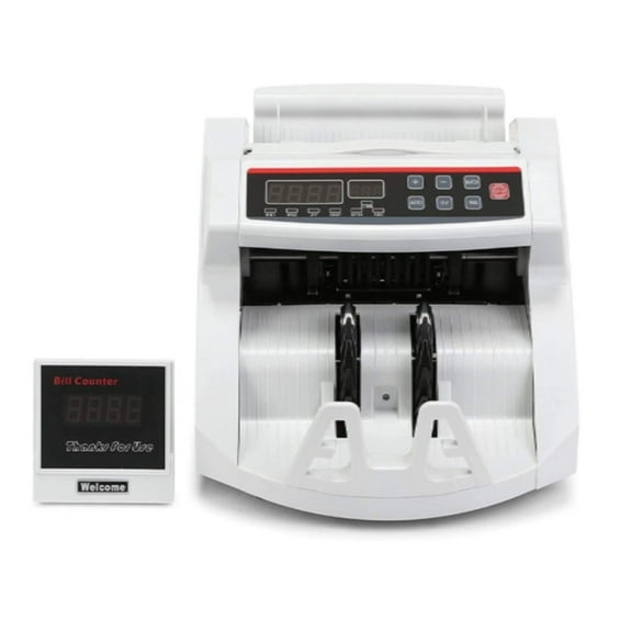 Mixed Denomination Bill Counter Money Counter Electronic Multi Currency Banknote Counter Cash Counting Machine With LED Display For Banks Shops ,Accurate and Fast
