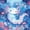 Cornflower, variant on Manfei Colorful Axolotl Shower Curtain 72Wx72L,Aquatic Amphibian Bathroom Curtain
