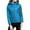 Blue, variant on Warm Hooded Windproof Coat With Recycled Insulation Short Hooded White Duck Down Coat Outerwear Womens Coats Fleece Jacket Women Winter Jackets For Women Coats For Women,Color Hot Pink,S
