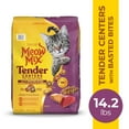 thumbnail image 3 of Meow Mix Tender Centers Dry Cat Food with Basted Bites, Chicken & Tuna Flavors, 14.2 lb Bag, 3 of 10