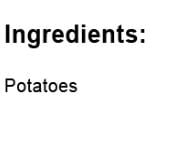 Mother Earth Products Dehydrated Potato Dices, Quart Jar