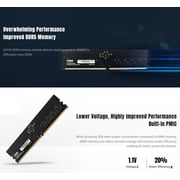 KLEVV KD5AGUA80-56G460A DDR5 16GB (1x16GB) 5600MHz CL46 UDIMM SK Hynix A-Die Desktop Ram Memory 1.1V