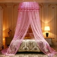 thumbnail image 4 of Labymos Dome princess wind ceiling mosquito net installation-free integrated student dormitory upper and lower bunk, 4 of 5
