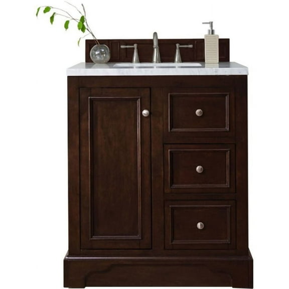 James Martin Vanities 825-V30-3Ejp De Soto 30" Single Basin Hardwood Vanity Set - Wood